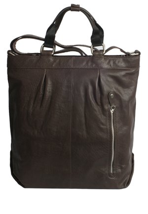 LAPTOP CEDEL 1 - Shopping bag - darkbrown