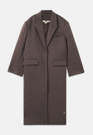 LONG COAT - Abrigo clásico - dark brown