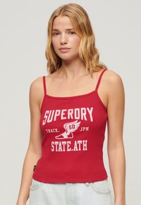 Superdry & Co COLLEGE  czerwony