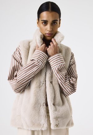 Bodywarmer - soft ivory