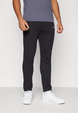 ICONS ELASTIC CUFF PANTS WITH SMALL LOGO - Træningsbukser - black