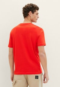 TOM TAILOR LOGO  - T-shirt print - basic red
