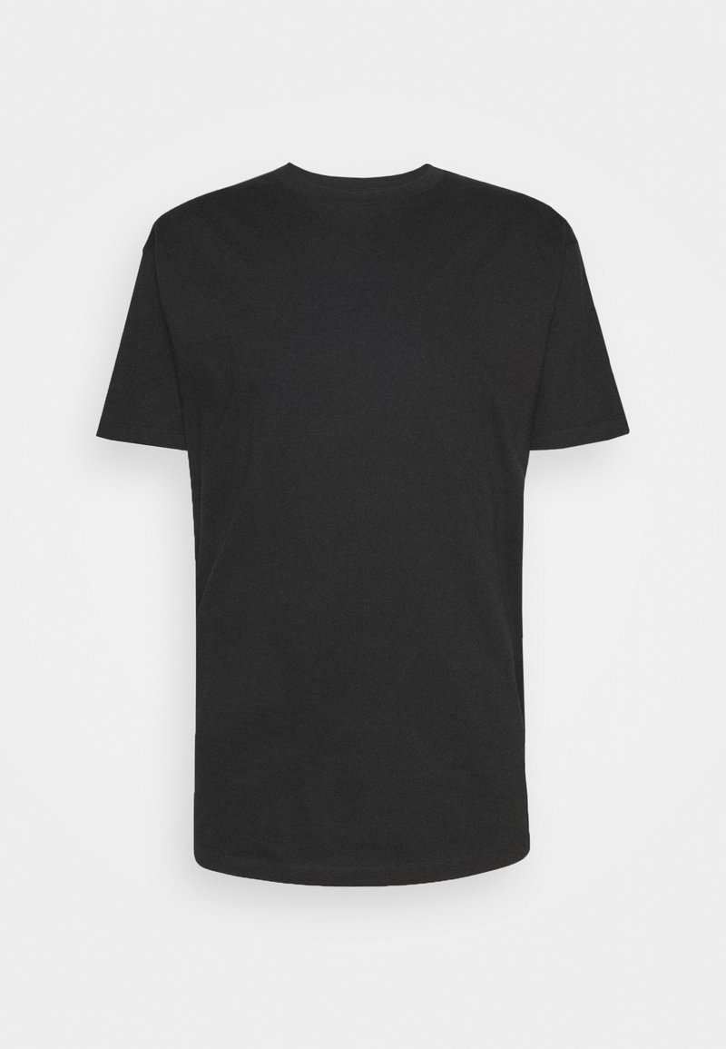 Herren T-Shirts basic | Nominal LONGLINE TEES 3 PACK T-Shirt basic black/schwarz - YP00822 Herren T-Shirts basic | Nominal LONGLINE TEES 3 PACK T-Shirt basic black/schwarz - YP00822
