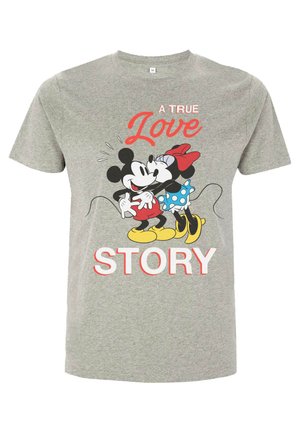 DISNEY CLASSIC MICKEY TRUE LOVE STORY UNISEX - T-shirt z nadrukiem