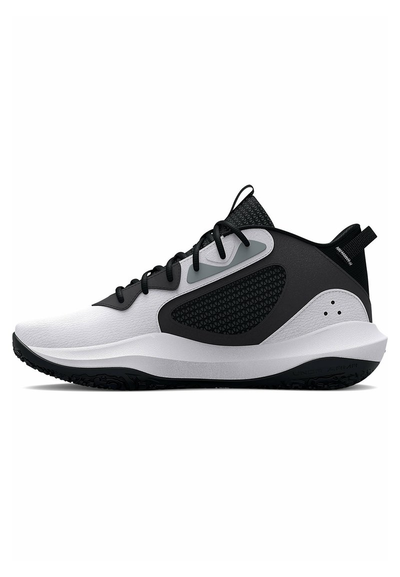 basket under armour blanche