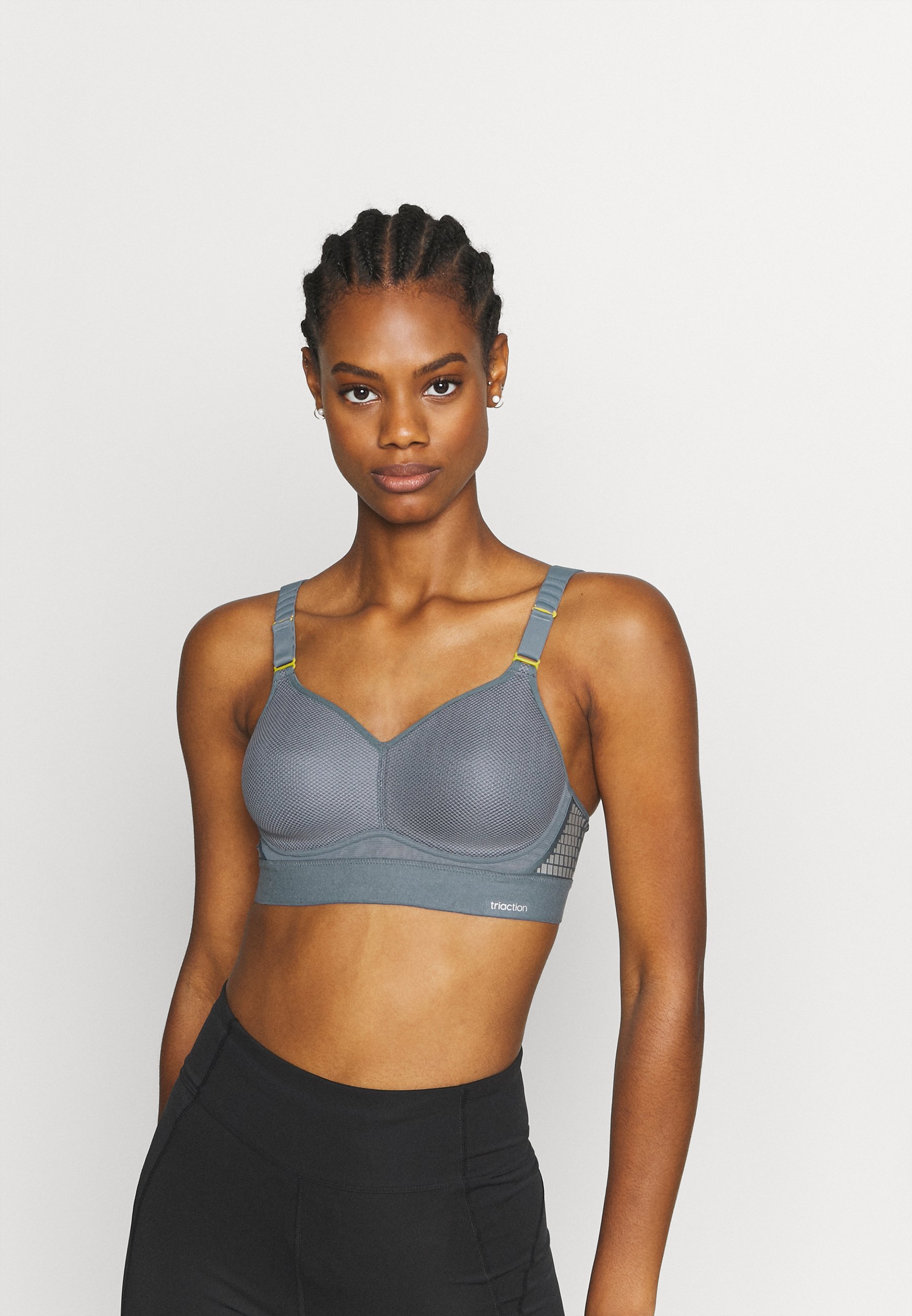triaction by Triumph TRIACTION HYBRID LITE - Sport-bh met high support -  grey/grijs - Zalando.nl