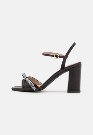 Love Moschino, Sandales à talons hauts - black