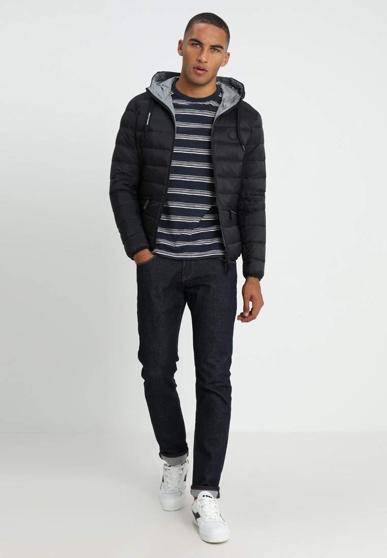 Gewatteerde jas blackgrey Gewatteerde jas blackgrey