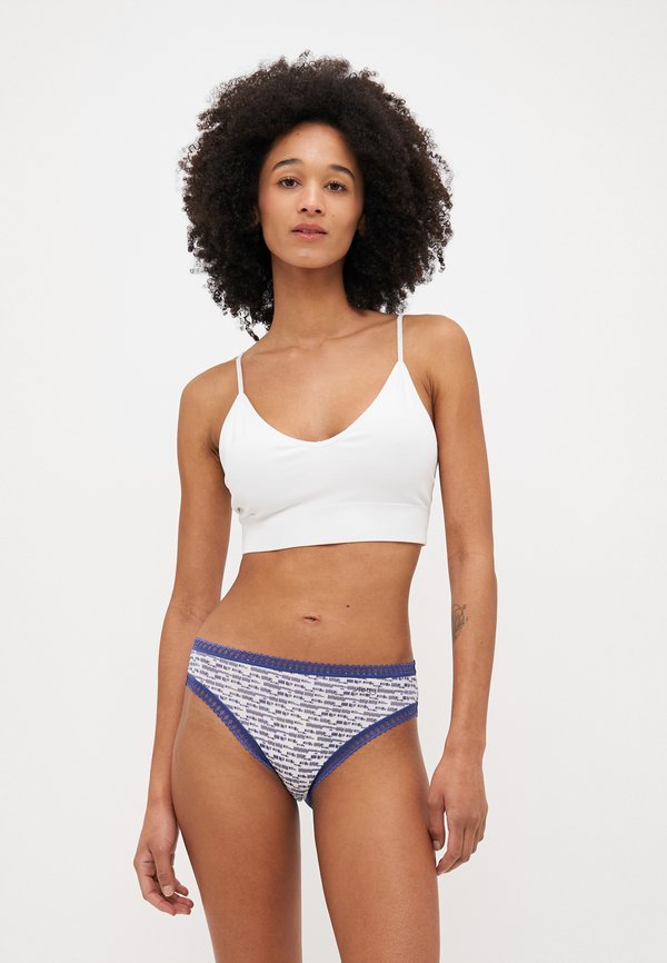 GO CRUSH HIGH LEG 3 PACK - Briefs - blau weiß