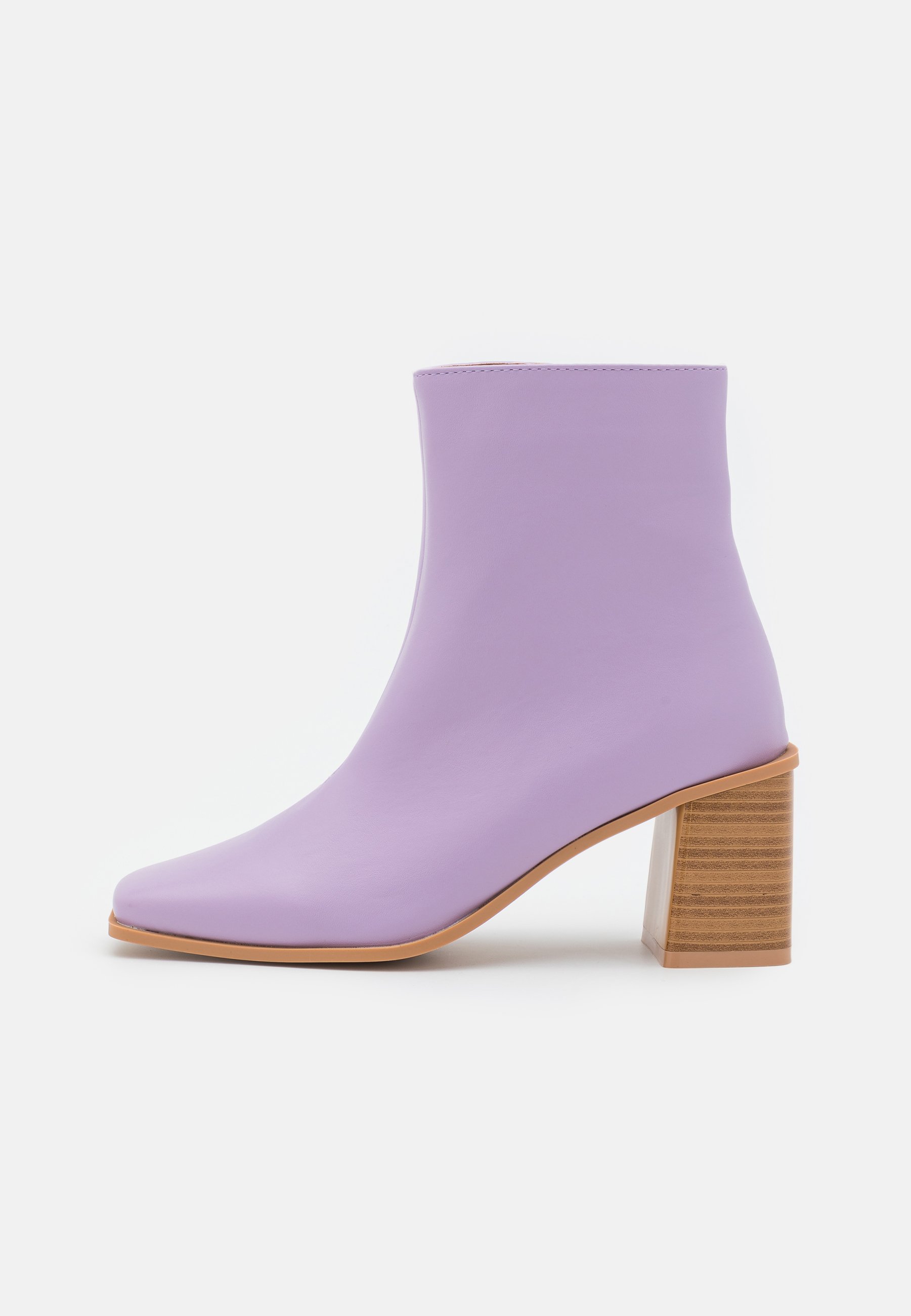 lilac ankle boots