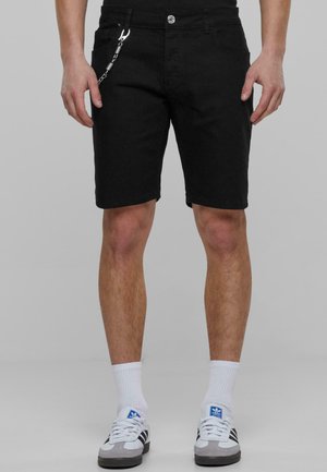 Jeansshorts - black