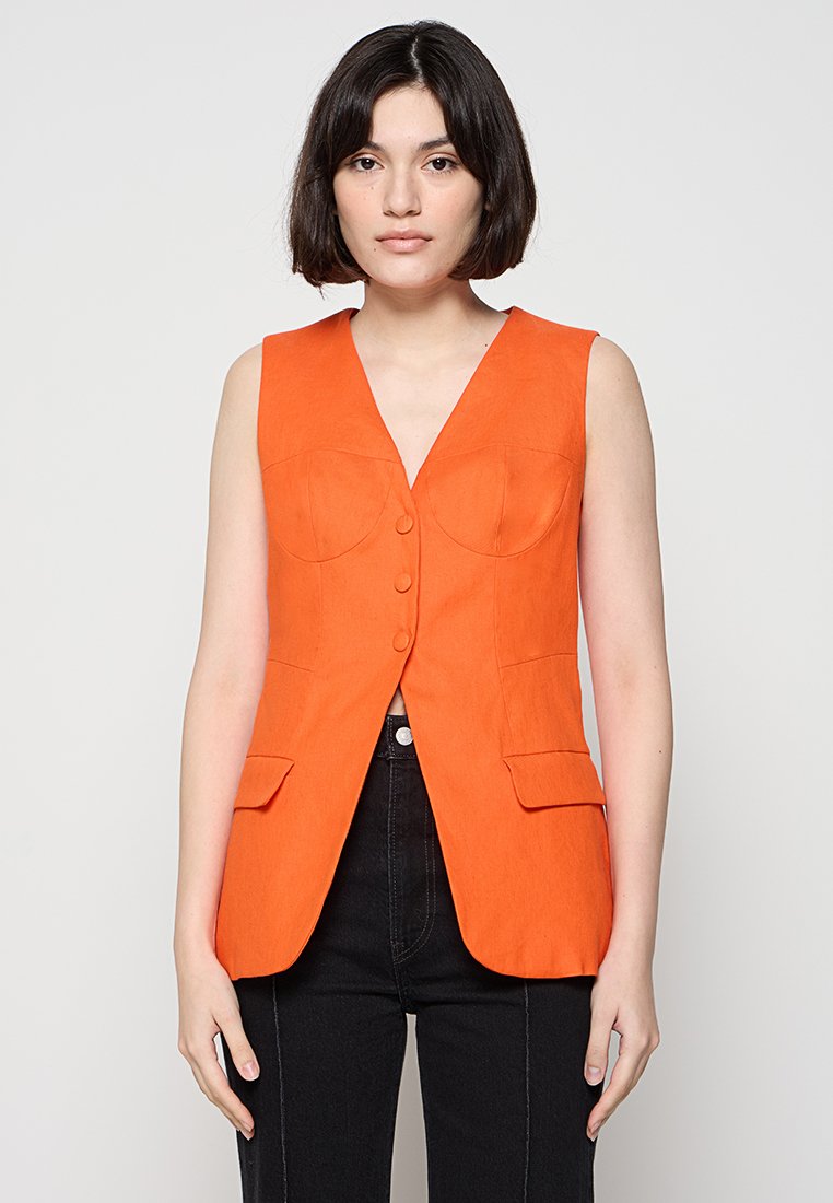 sandro Bodywarmer oranje