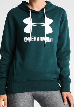 Felpa con cappuccio - dark green