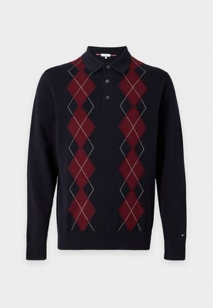 Tommy Hilfiger, PLACED - Jersey de punto - navy blue