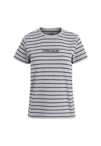 STRIPED - T-Shirt print - blau