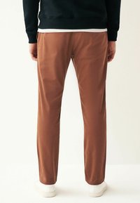 Next SLIM FIT STRETCH - Chino - mottled brown