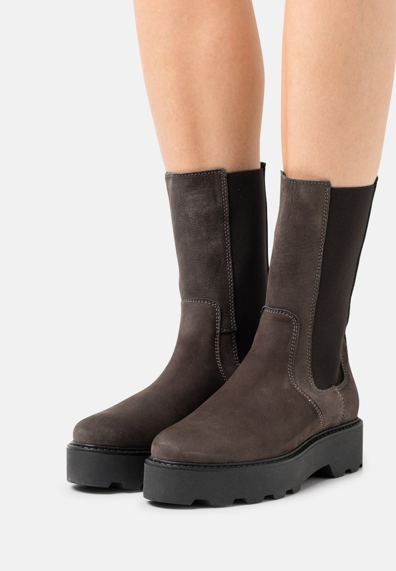 s.Oliver Platform boots - antracit