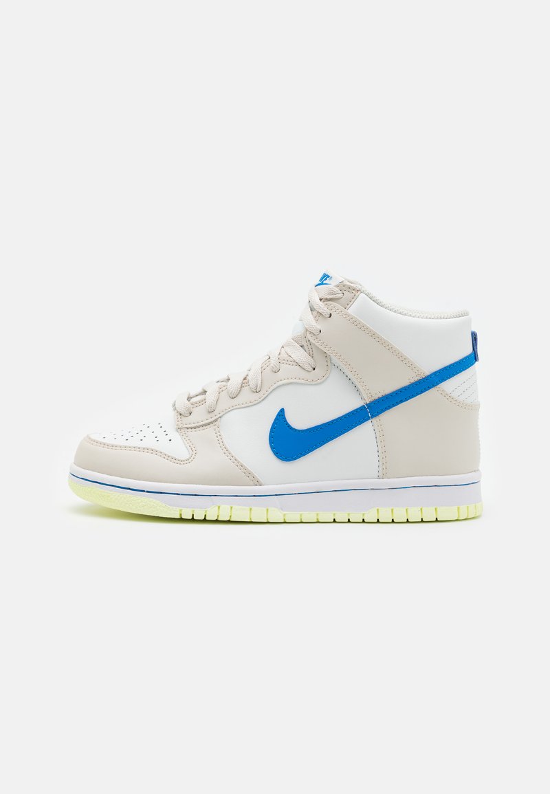 Nike Sportswear DUNK HIGH - Aukšto profilio sportbačiai - light orewood brown/light photo blue/summit white