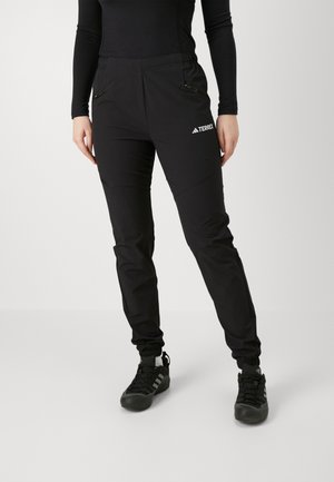 XPERIOR PANTS - Tygbyxor - black