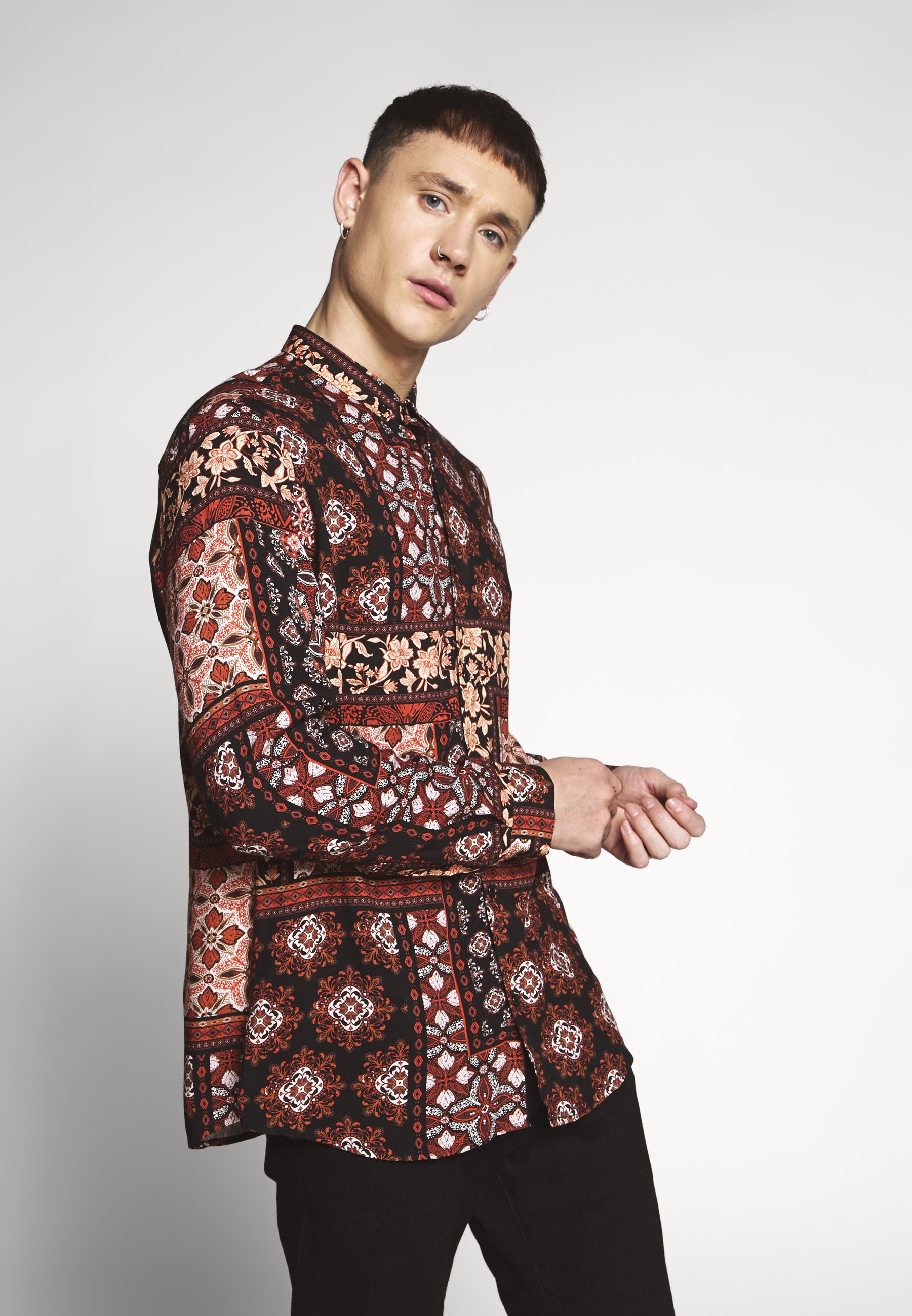 River Island Skjorte black Zalando.no River Island Skjorte black Zalando.no