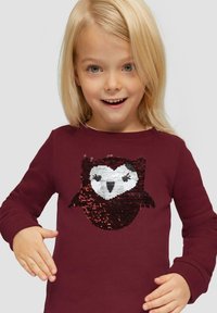 s.Oliver MIT WENDEPAILLETTEN - Sweater - pink