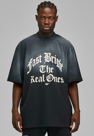 TEE - Print T-shirt - black