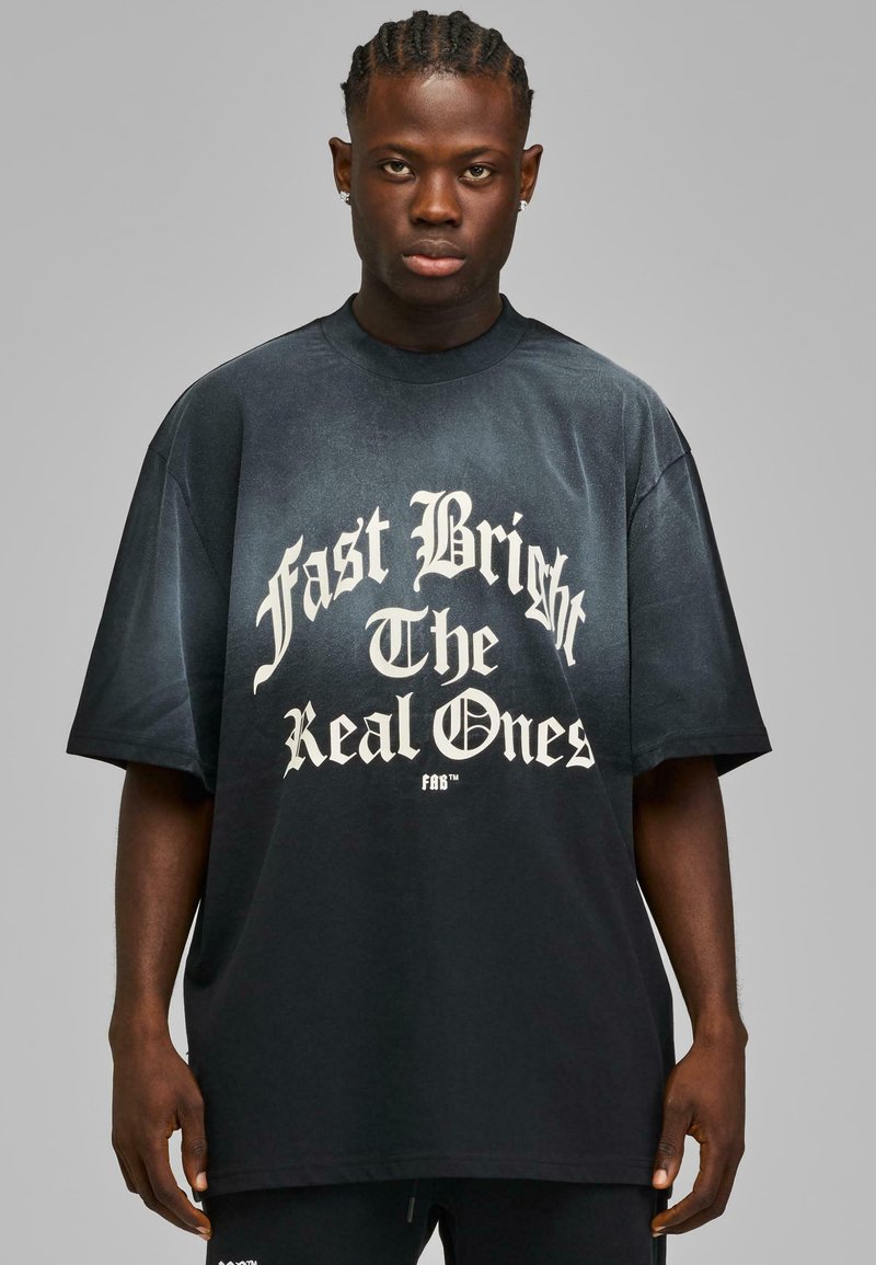 Fast and Bright - TEE - T-shirt imprimé - black, Agrandir