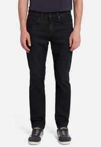 7 for all mankind - Slim fit jeans - black Miniatuurafbeelding 1