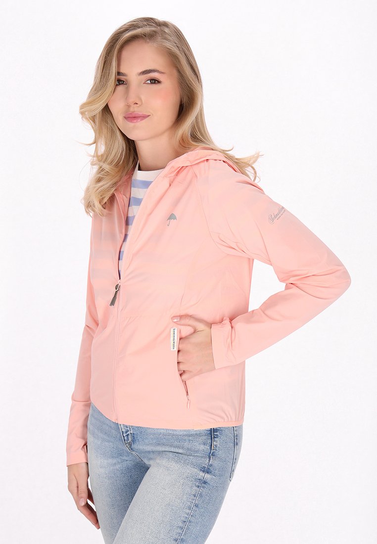 Schmuddelwedda Lichte jas koraalrood Schmuddelwedda Lichte jas koraalrood