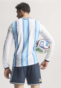 adidas Performance ARGENTINA 26 HOME AUTHENTIC LONG SLEEVE - Nogometni dres - white   icey blue   light blue
