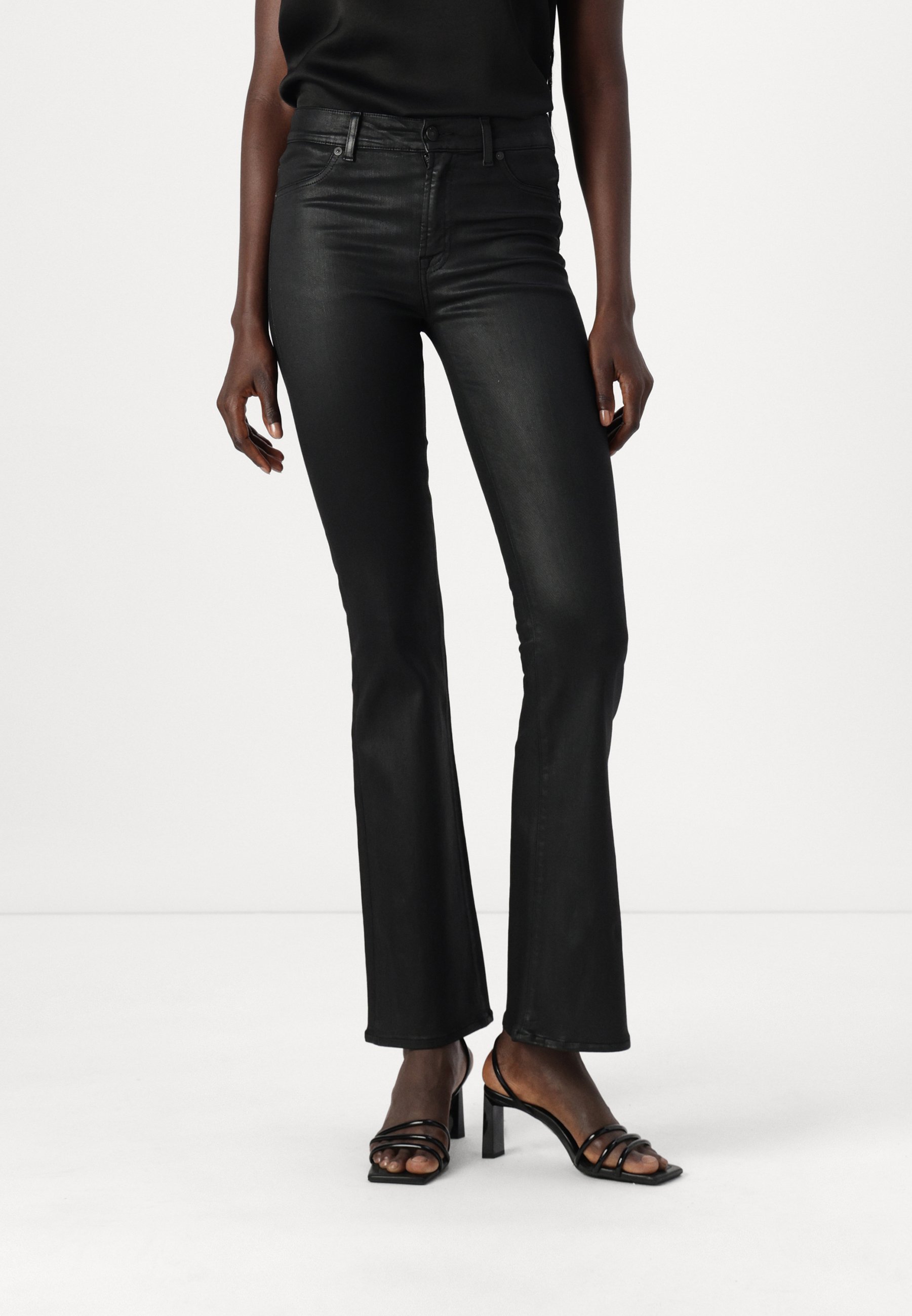 for all mankind Bootcut jeans black