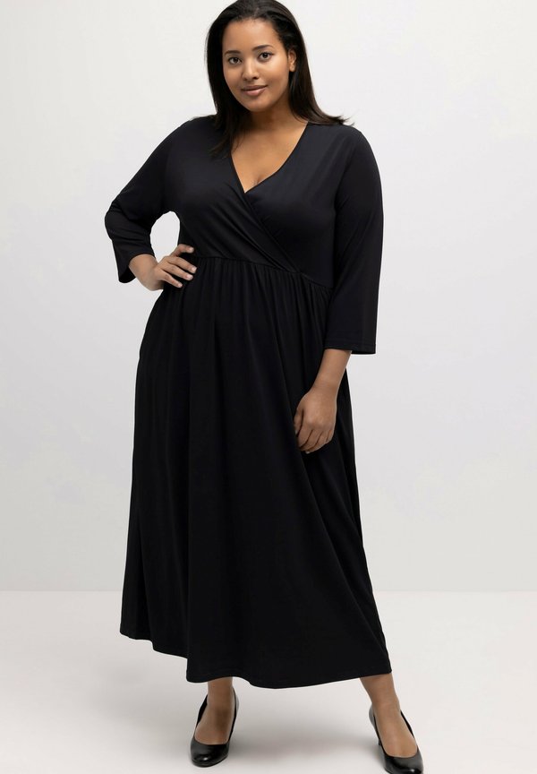 Jerseykleid - schwarz