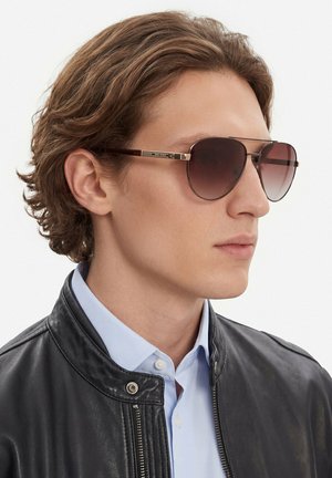 Gino Rossi, GINO ROSSI MEN'S SUNGLASSES BROWN - Gafas de sol - brown