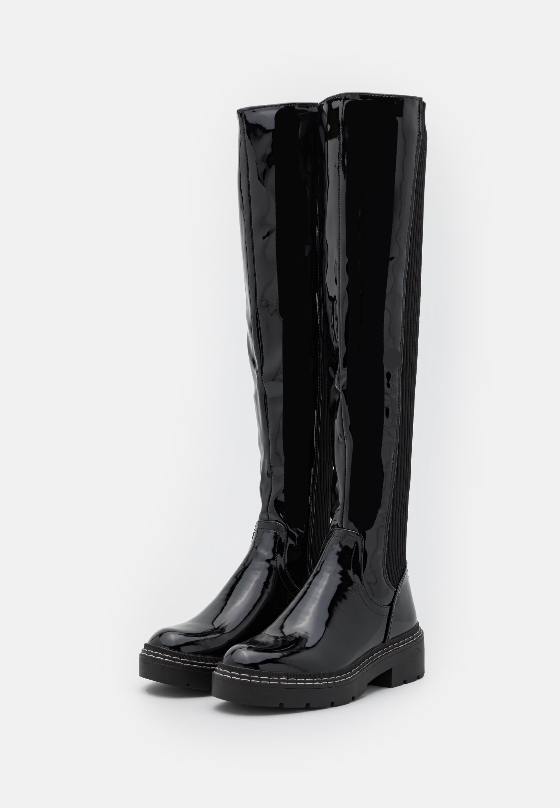 black over the knee boots river island