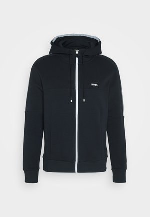 SAGGYNOS - Zip-up sweatshirt - dark blue