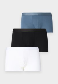 Selected, black/steel blue/white