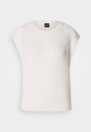 BOSS FERNASETTA - Print T-shirt - open white