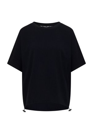 Cecil, DROPPED SHOULDER BLUSENSHIRT IN UNIFARBE - Blouse - urban dark blue
