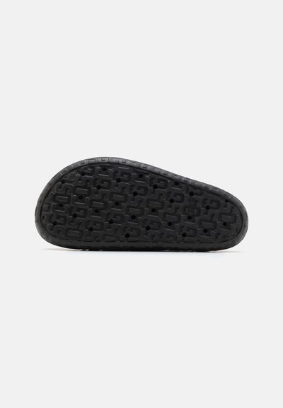 GCDS MONOGRAM SLIDES UNISEX - Pool slides - black