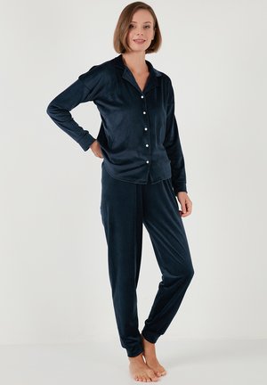 LELA SET REGULAR FIT - Pyjamas - navy blue