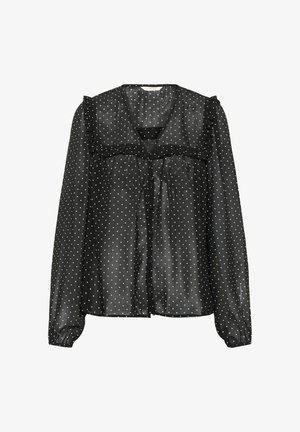 Cream, CRKRISTI - Pluus - black w small white dots