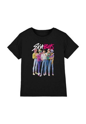 KPOP DEMON HUNTERS - SAJA BAND - Print T-shirt - black