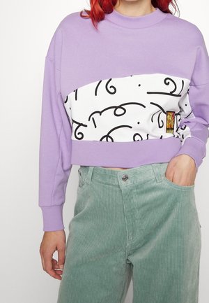 Sweatshirt - purple