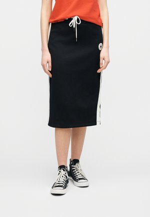 RETRO CHUCK PREMIUM SKIRT - Maxiszoknya - black