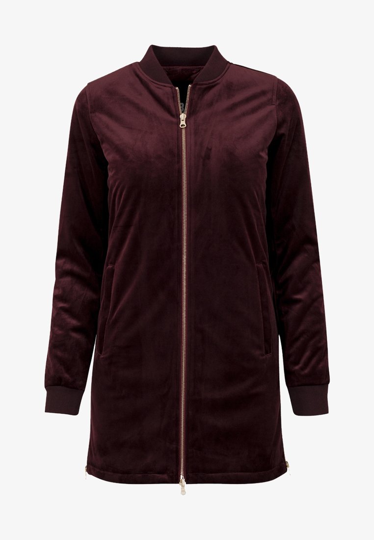 Urban Classics Pilotska jakna - burgundy