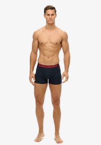 Superdry & Co 3ER PACK - LOGOBUND  - Calzoncillos - dunkelblau