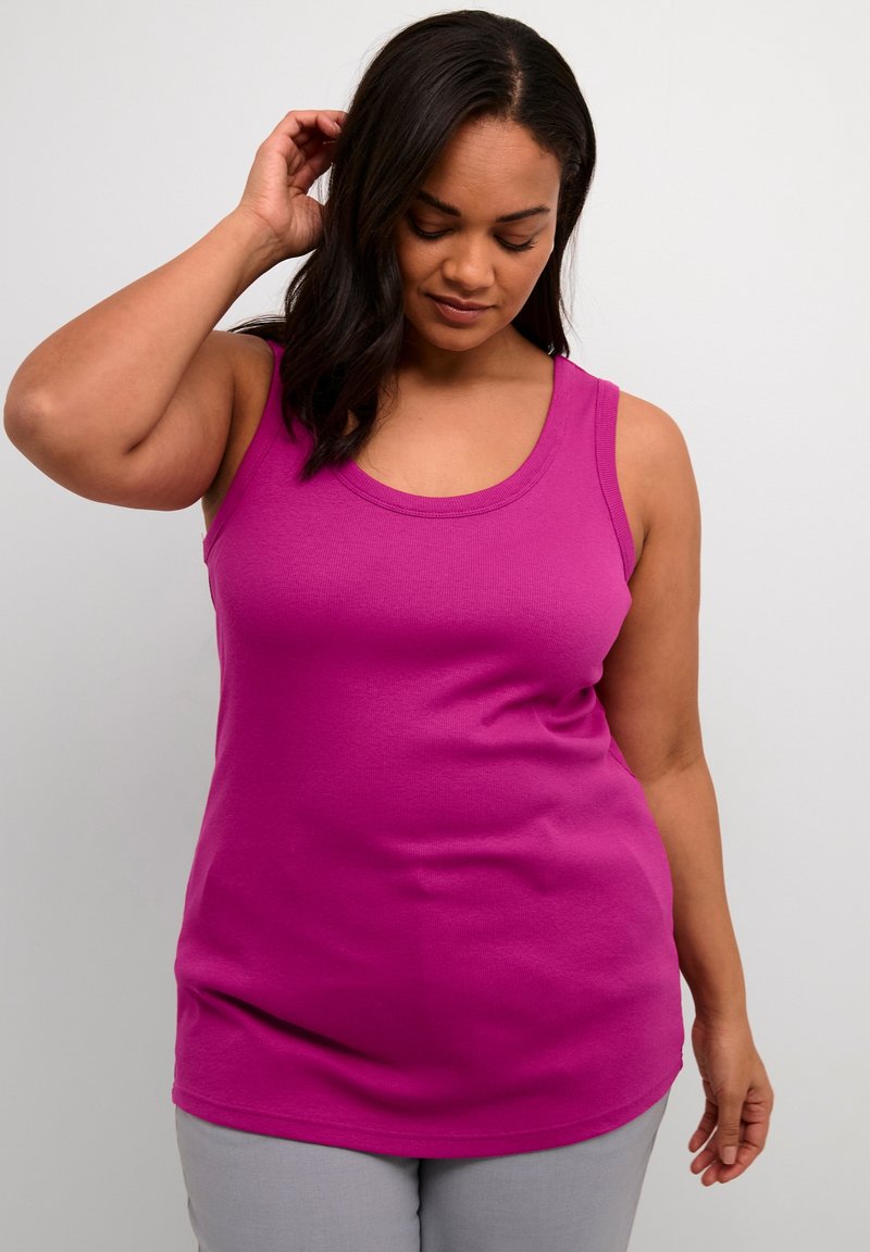 Kaffe Curve KCCARINA - Top - festival fuchsia