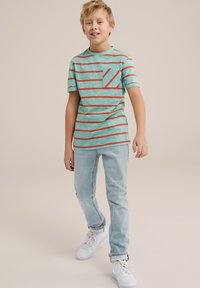 WE Fashion - BLUE RIDGE - Vaqueros rectos - blue Imagen en miniatura 1