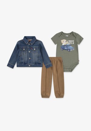 Levi's® TRUCKER BODY AND JOGGER SET UNISEX - Body - deep lichen green