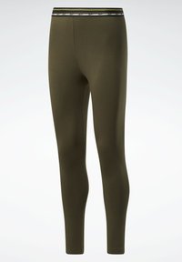 CLASSIC CAMP SEASONAL HIGH WAISTED - Tights - green